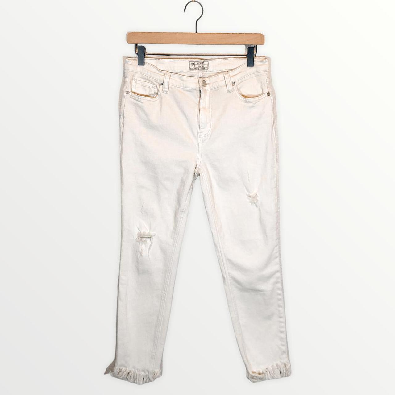 Product Image 1 - Free People Off White Distressed
