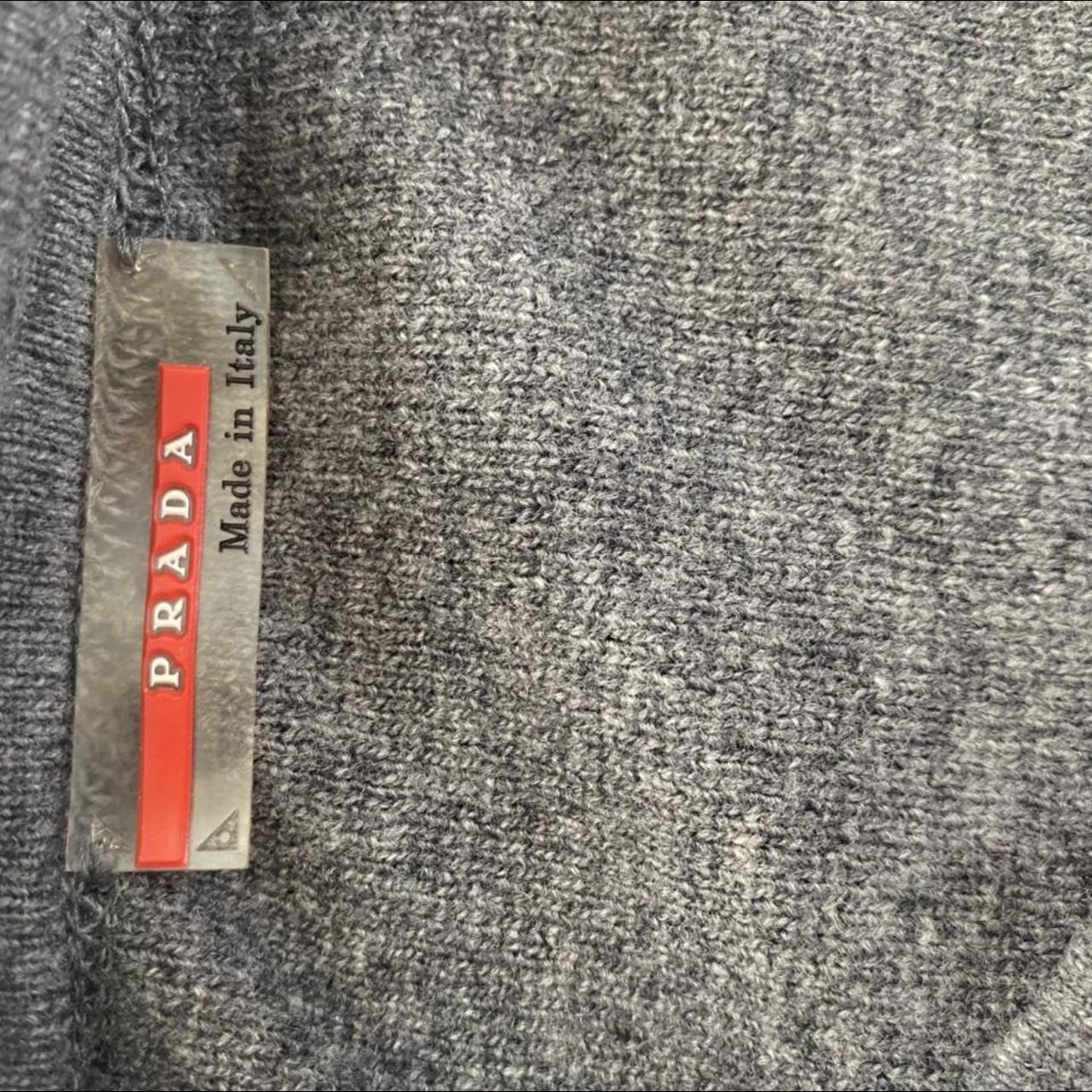Stunning PRADA wool cardigan… fits a size 6-10, so - Depop