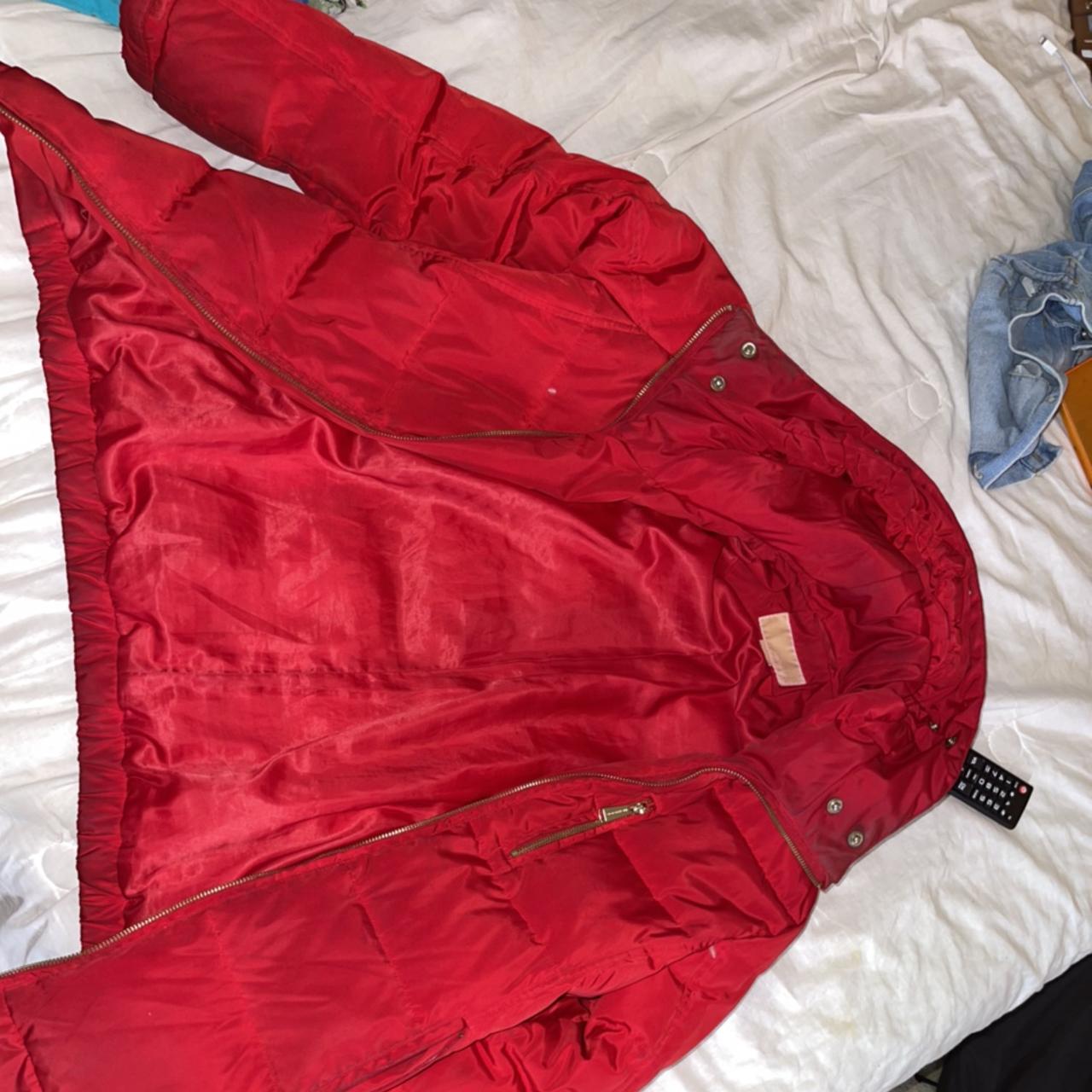 Michael Kors Women's Red Jacket | Depop