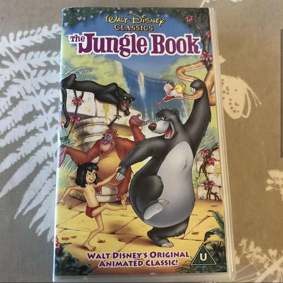 the jungle book 1994 vhs the jungle book 1994 vhs