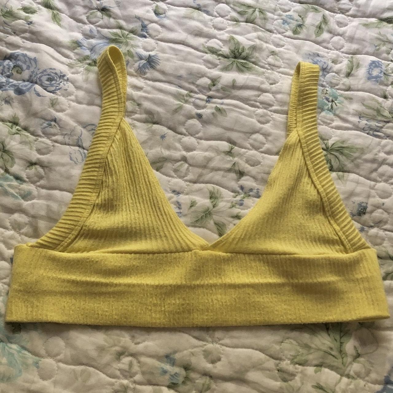 Out From Under Ribbed Triangle Bralette