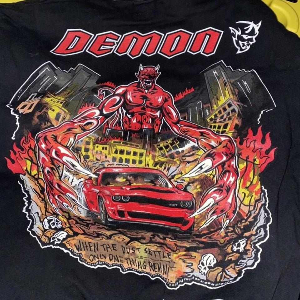 warren lotas DODGE DEMON GRAVE Tee L | unimac.az