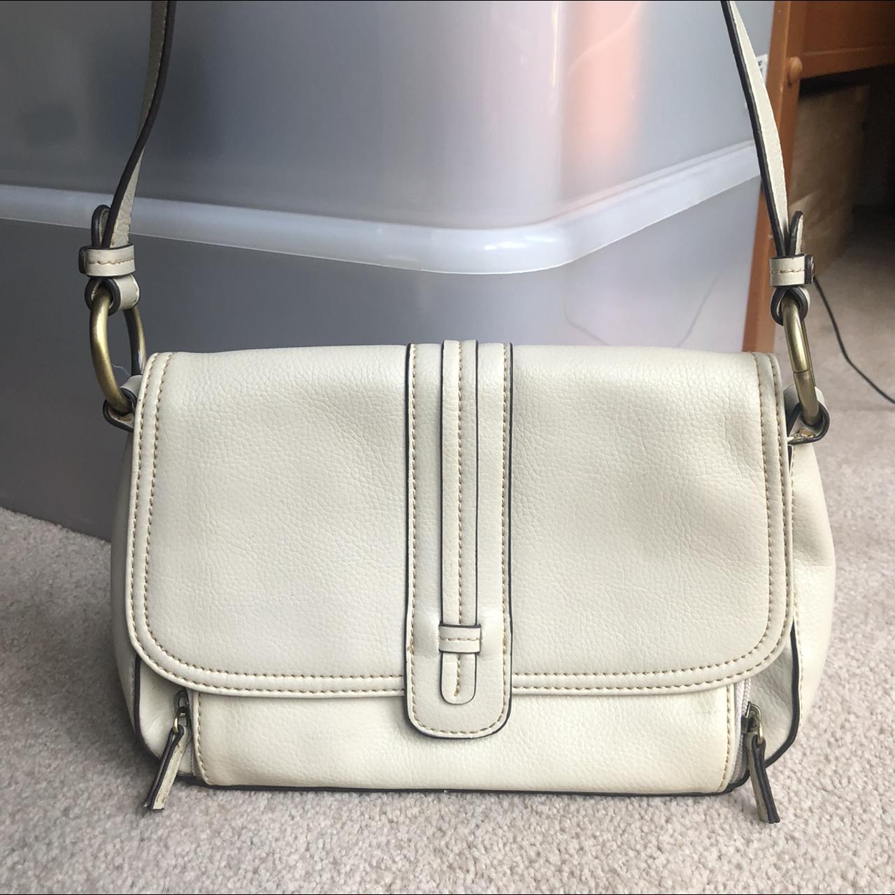PRADA Handbag leather off white Women Used – JP-BRANDS.com