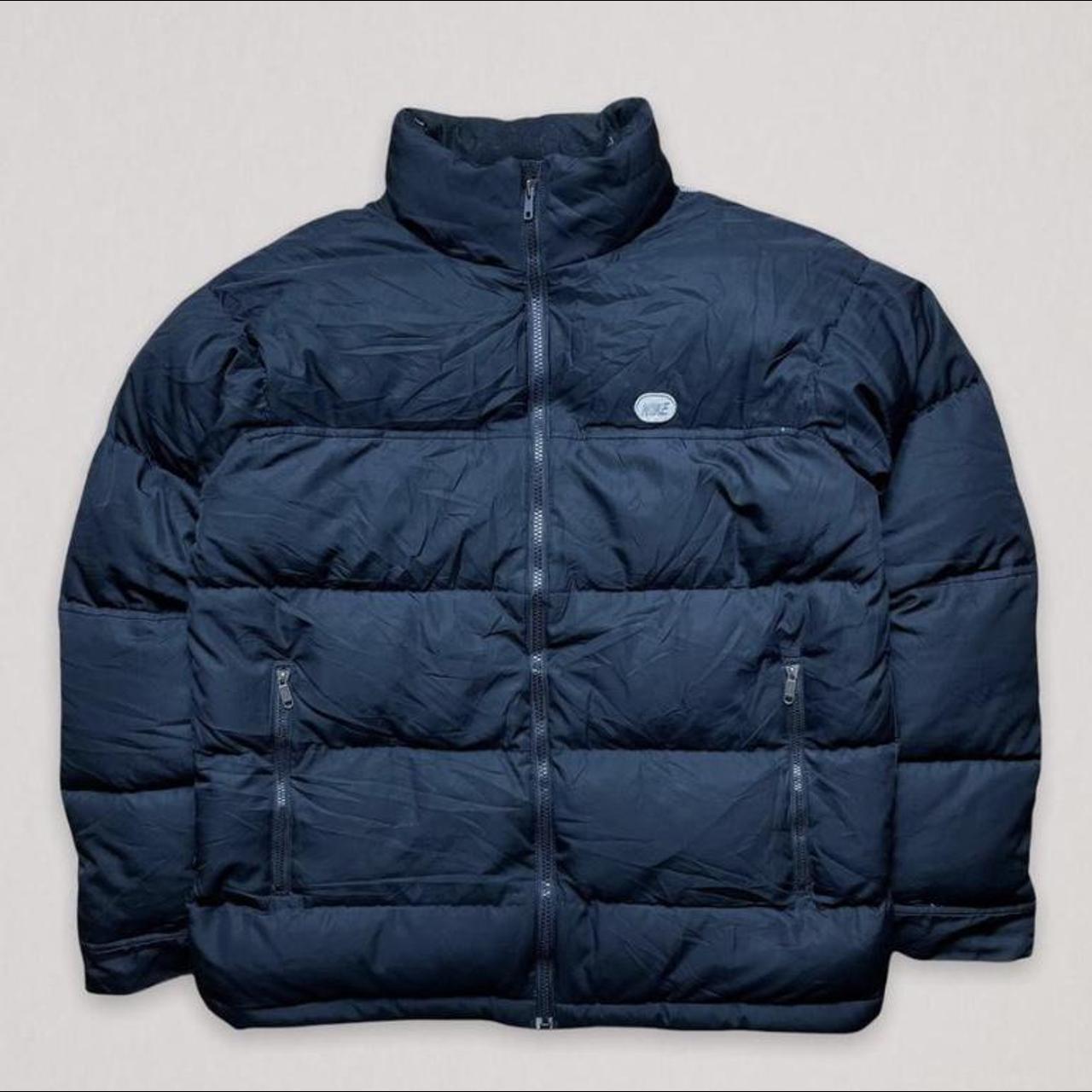mens nike puffer jacket black