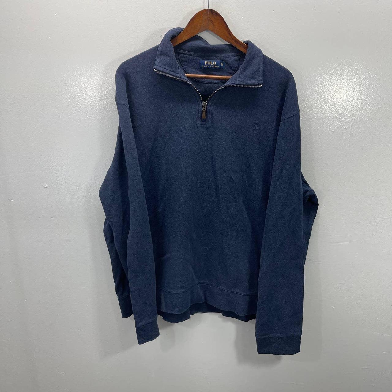 Polo Ralph Lauren 1/4 Zip Pullover Sweatshirt Adult... - Depop