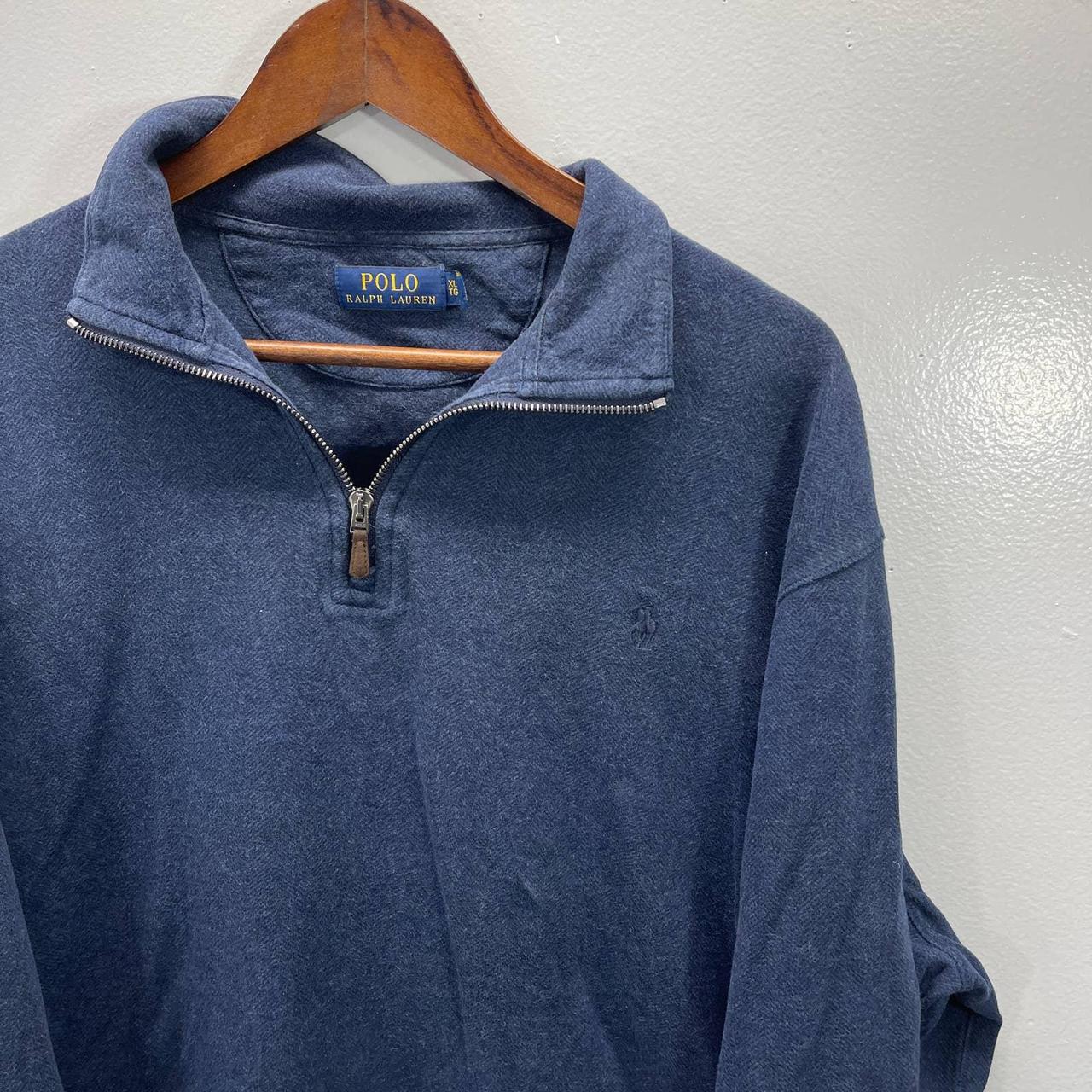 Polo Ralph Lauren 1/4 Zip Pullover Sweatshirt Adult... - Depop