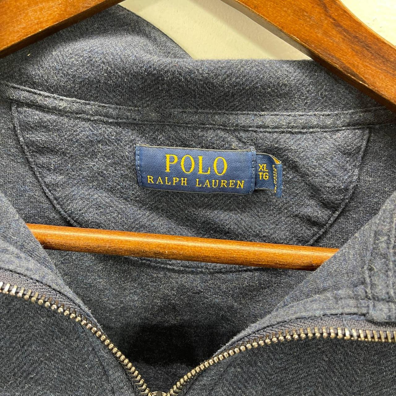 Polo Ralph Lauren 1/4 Zip Pullover Sweatshirt Adult... - Depop