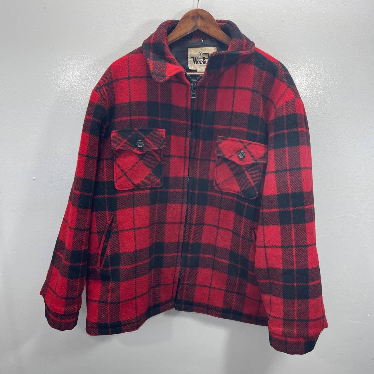 woolrich flannel coat