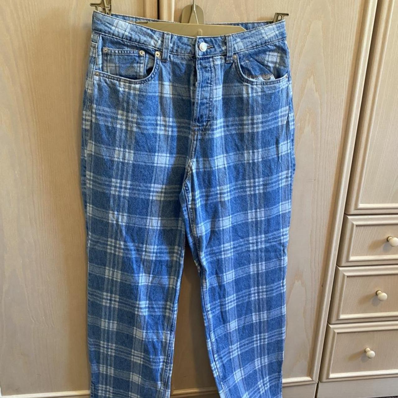 H M Women s Blue Jeans Depop h-m-women-s-blue-jeans-depop
