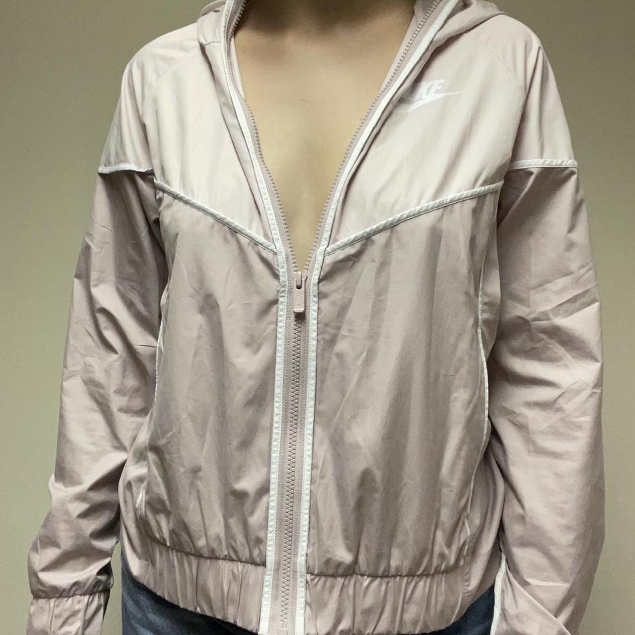 light pink nike windbreaker