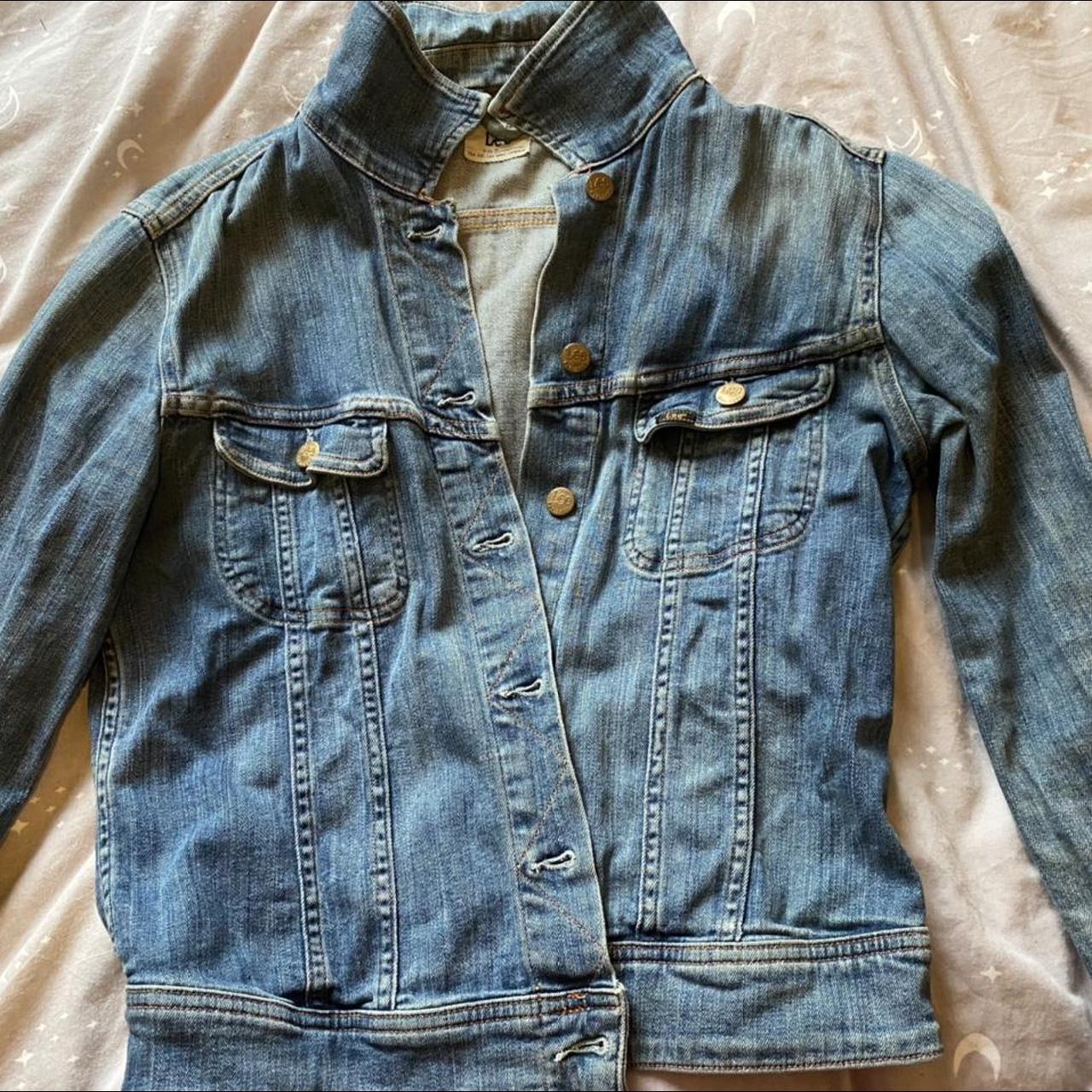 Lee Women's Blue Jacket | Depop