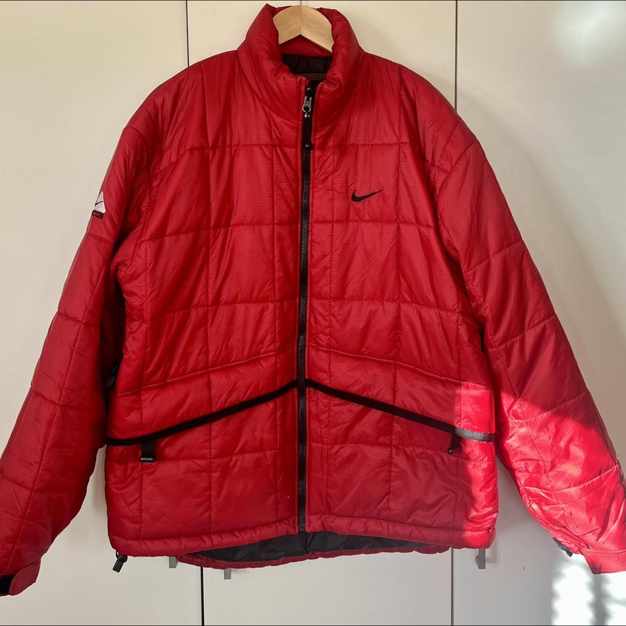 🔥 Vintage 90s Nike ACG Red Primaloft Insulated...