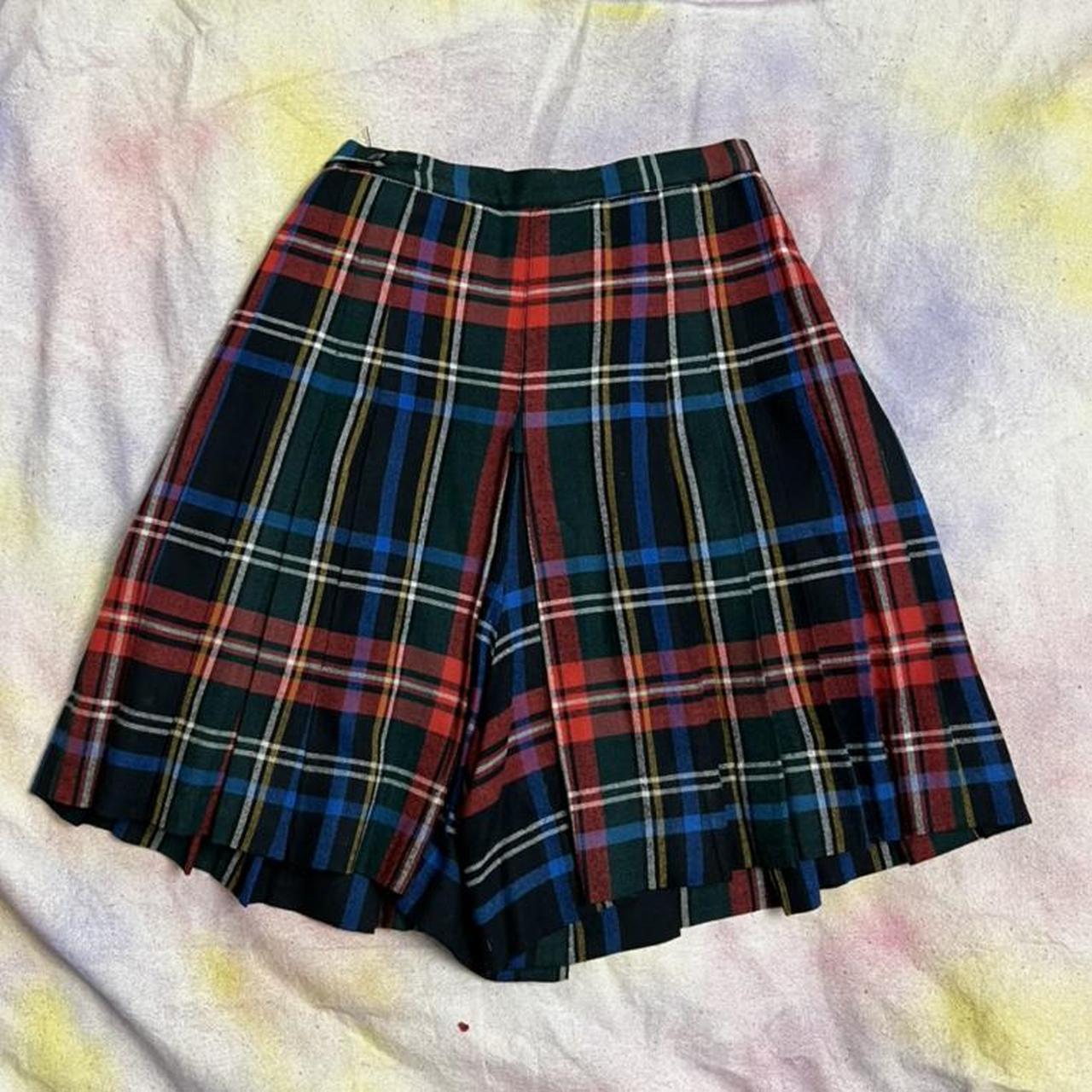 Product Image 2 - Vintage Plaid Pleated Skort
60s