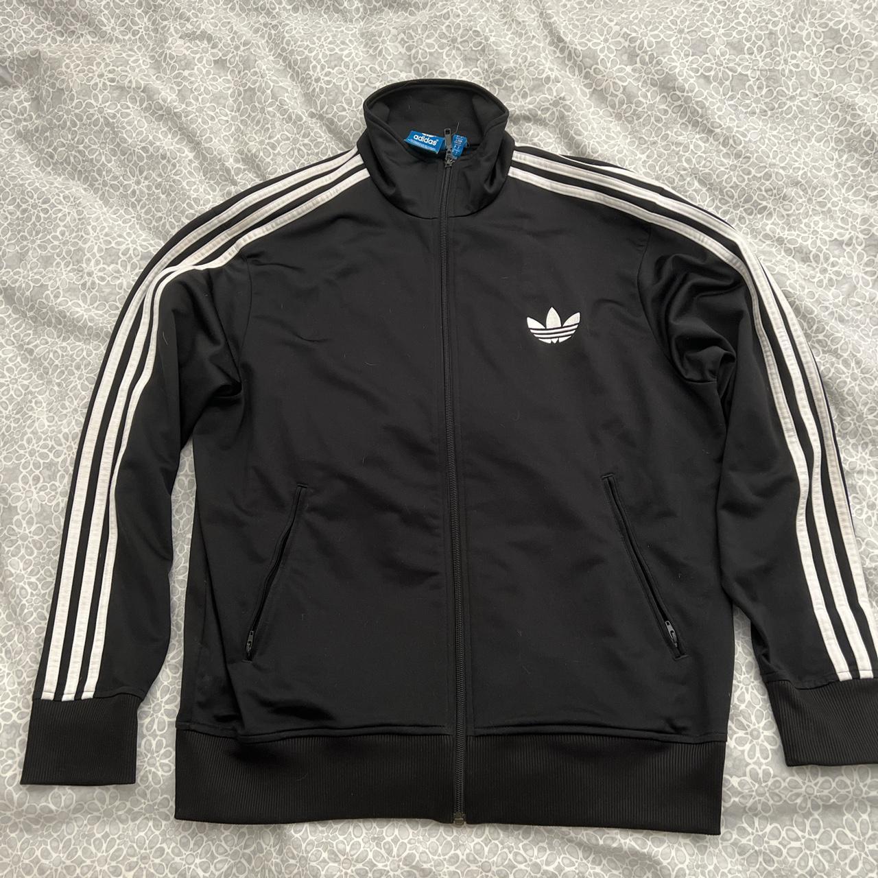 Adidas Men's Black Jacket | Depop