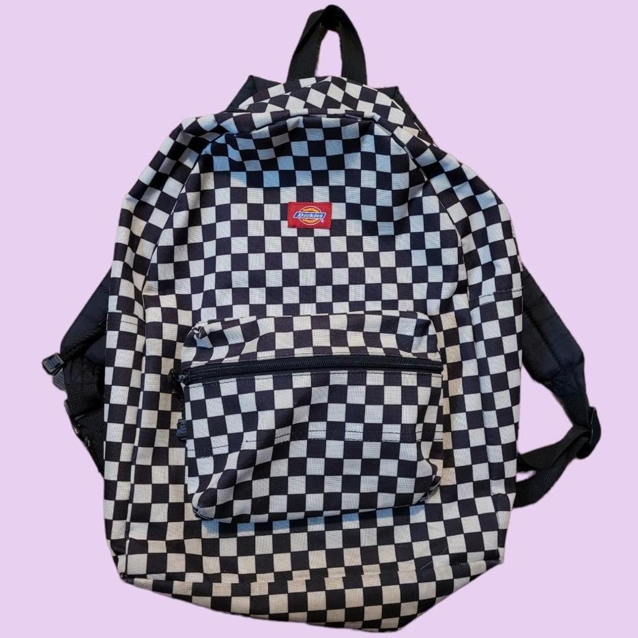 Vintage Dickies Checkboard Backpack 🖤details: Sick - Depop