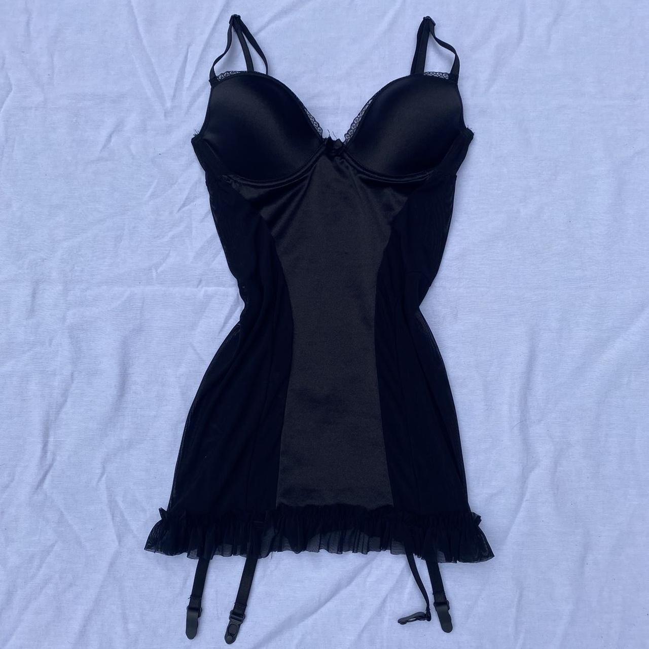 Escante Women's Black Corset | Depop