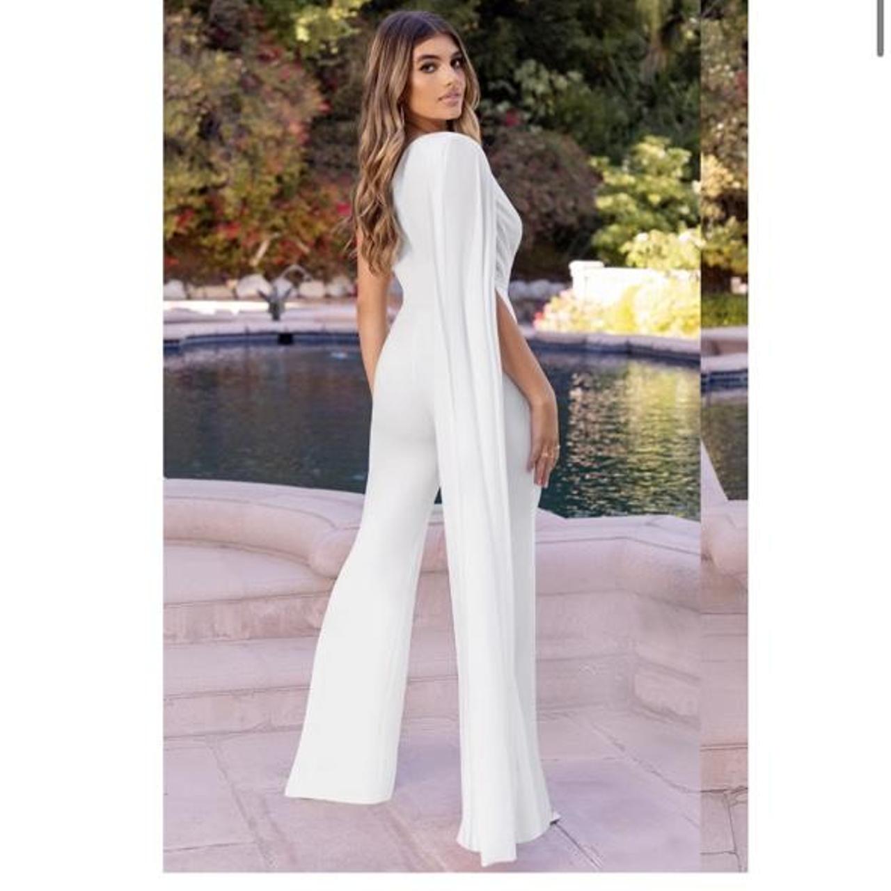 Womens Sleeveless Wide Leg Lace Jumpsuit Formal Evening Party Playsuit Pants