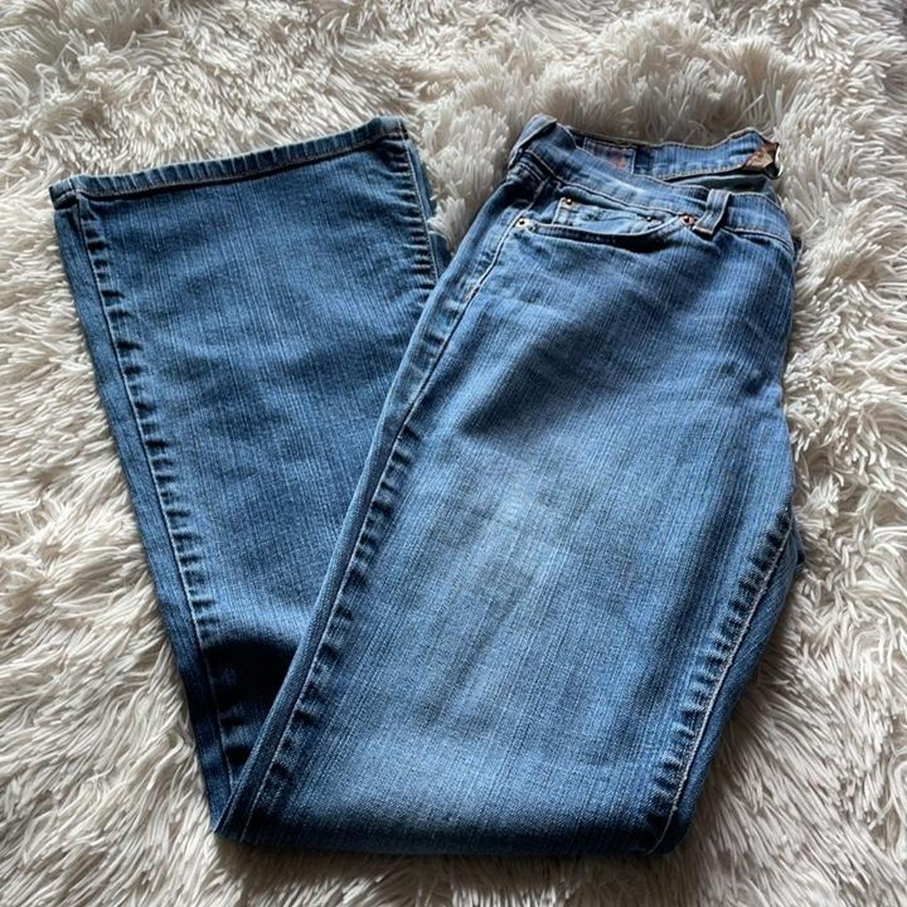 Vintage 90s/2000s Lucky Brand Flare Skinny... - Depop