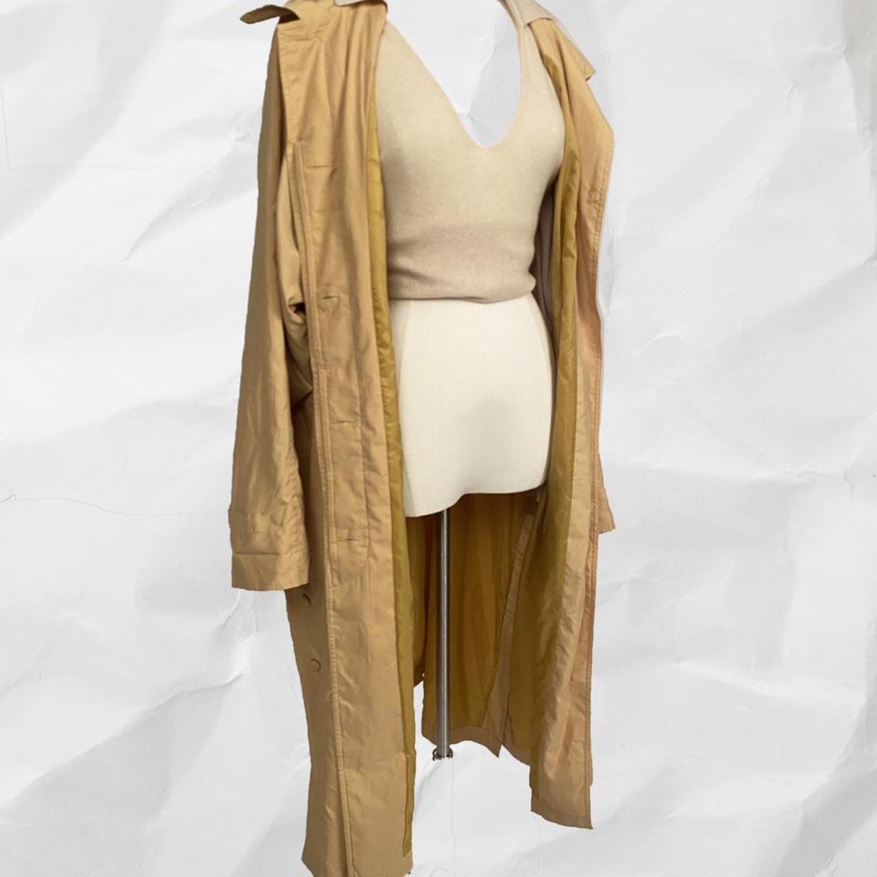 Product Image 2 - Roamans yellow trench coat 
Super