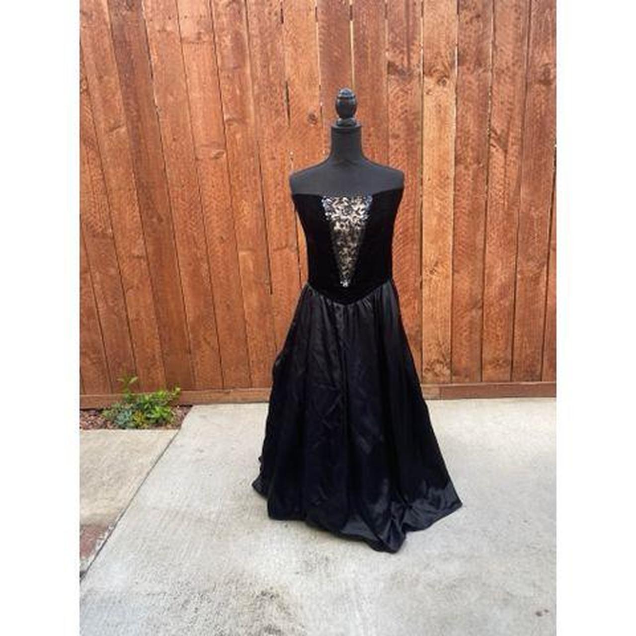 Gunne Sax Black Dress