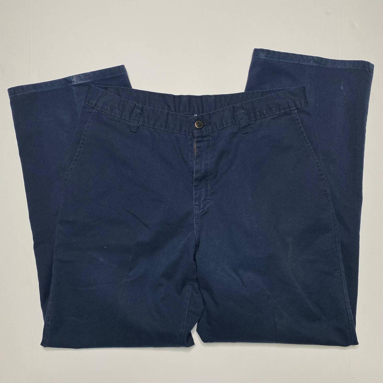 navy blue khaki work pants