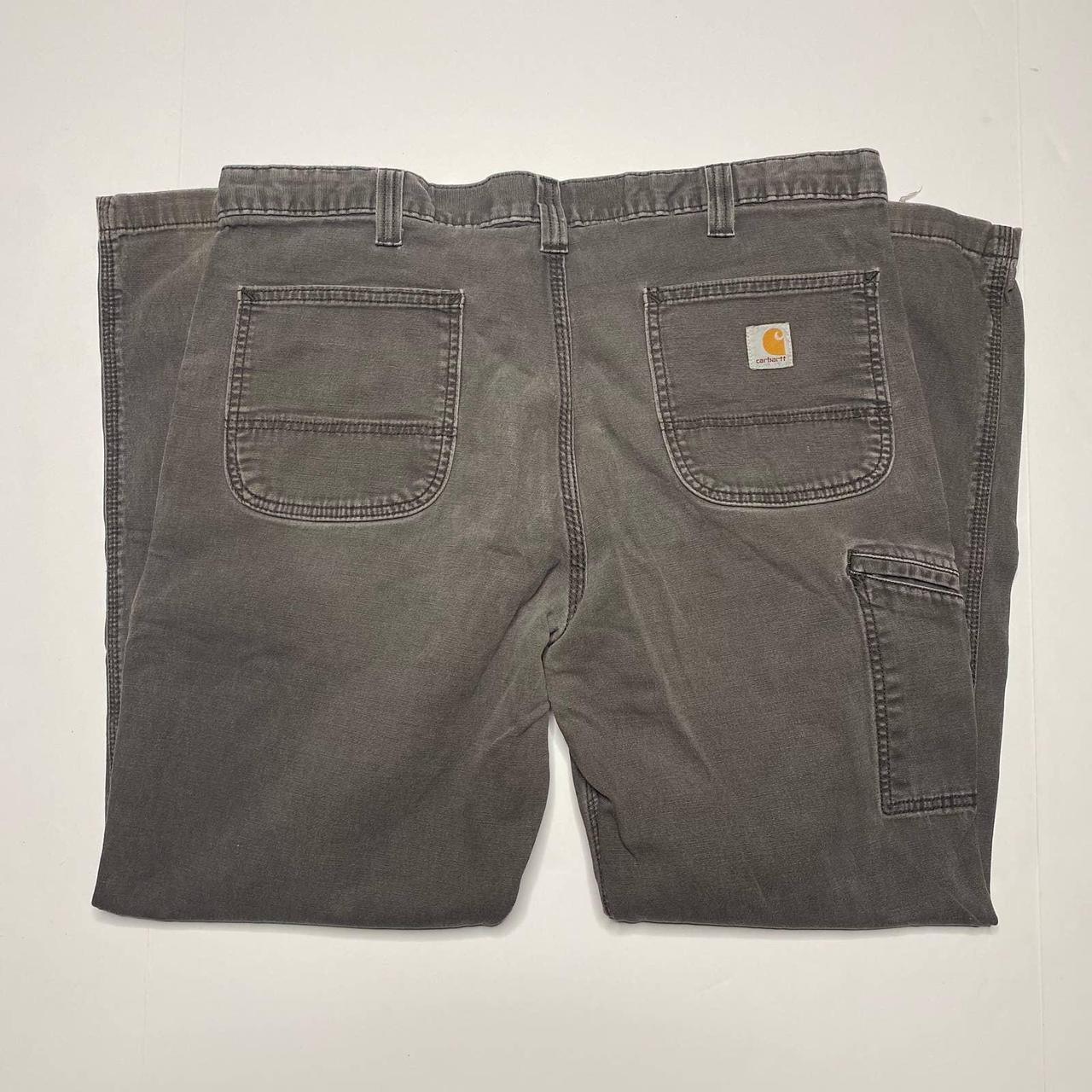 grey carhartt work pants