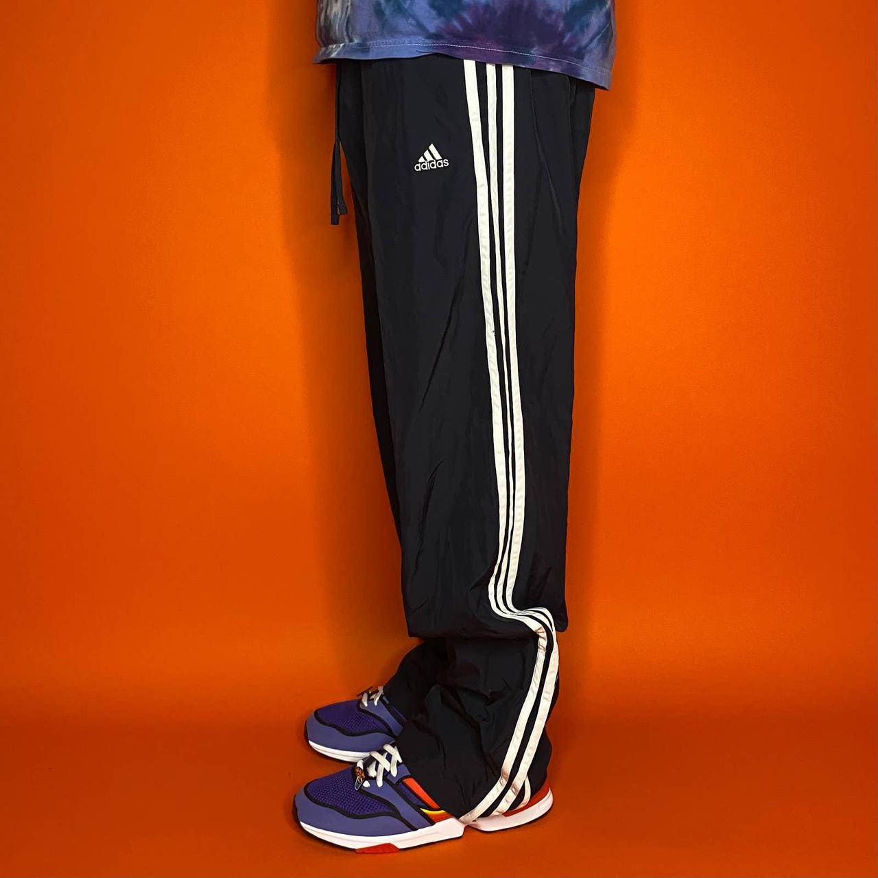 adidas track pants zipper legs