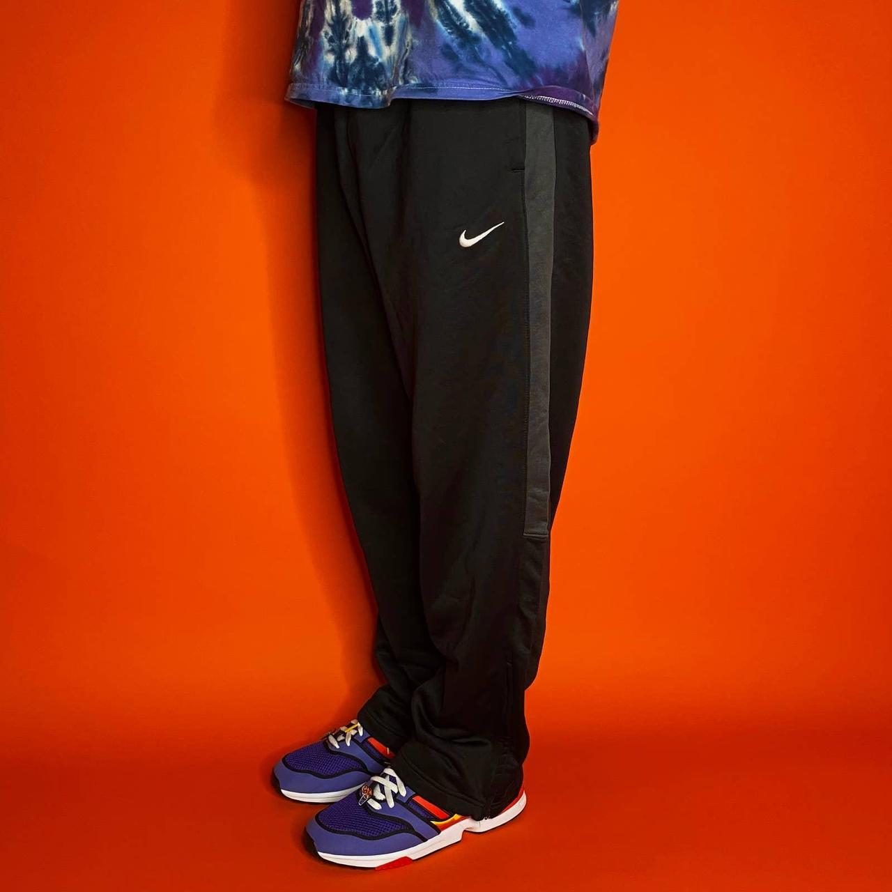 mens nike sweatpants white