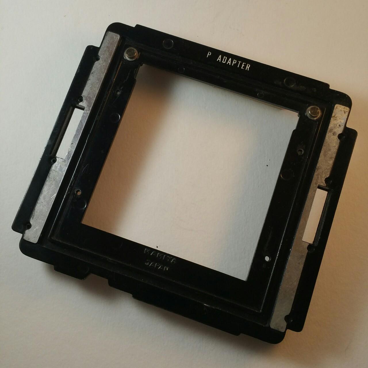Mamiya P Adapter to use a Polaroid Works