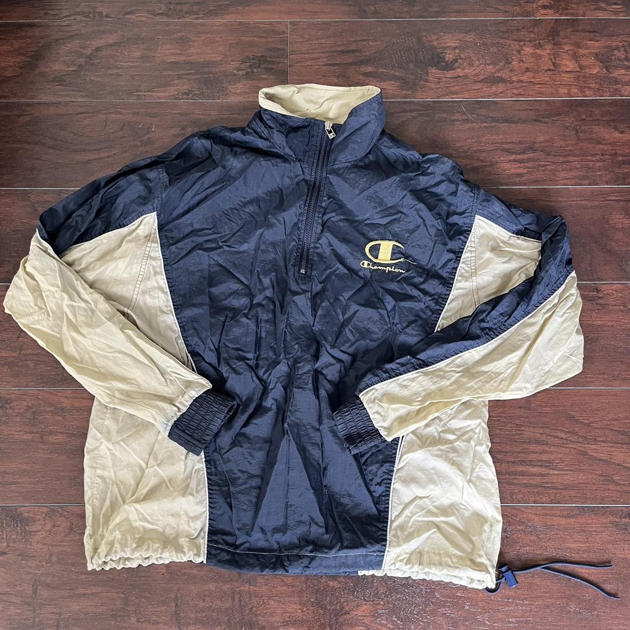 Vintage champion outlet windbreaker