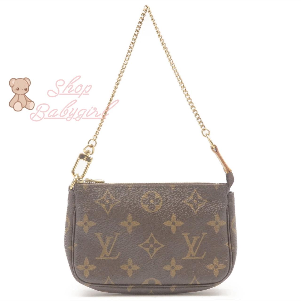 LOUIS VUITTON Monogram Mini Pochette. This pochette - Depop