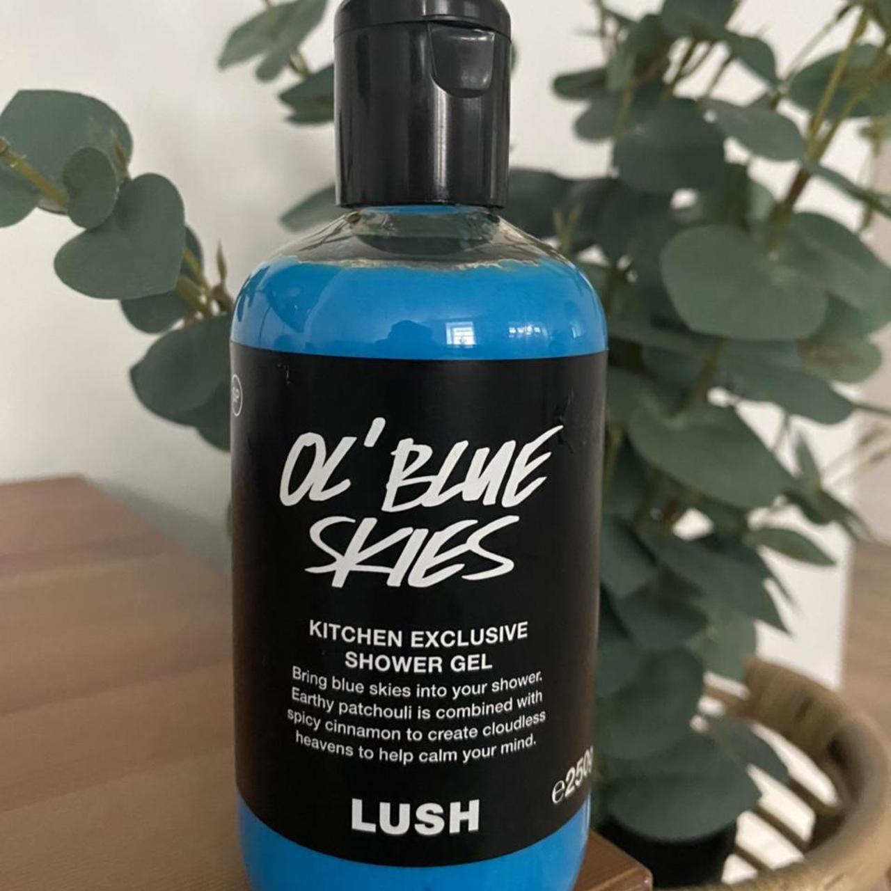 Lush 2024 Kitchen Ol’ Blue Skies Shower Gel