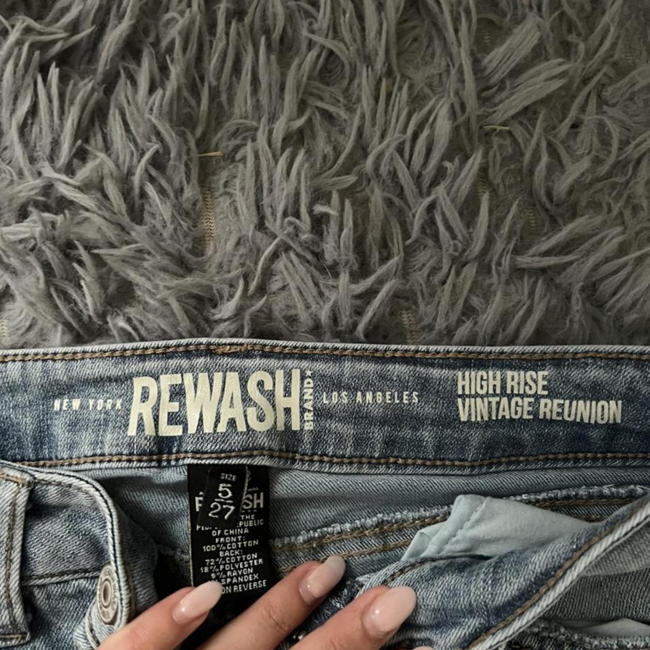 Rewash Women's Blue Jeans | Depop