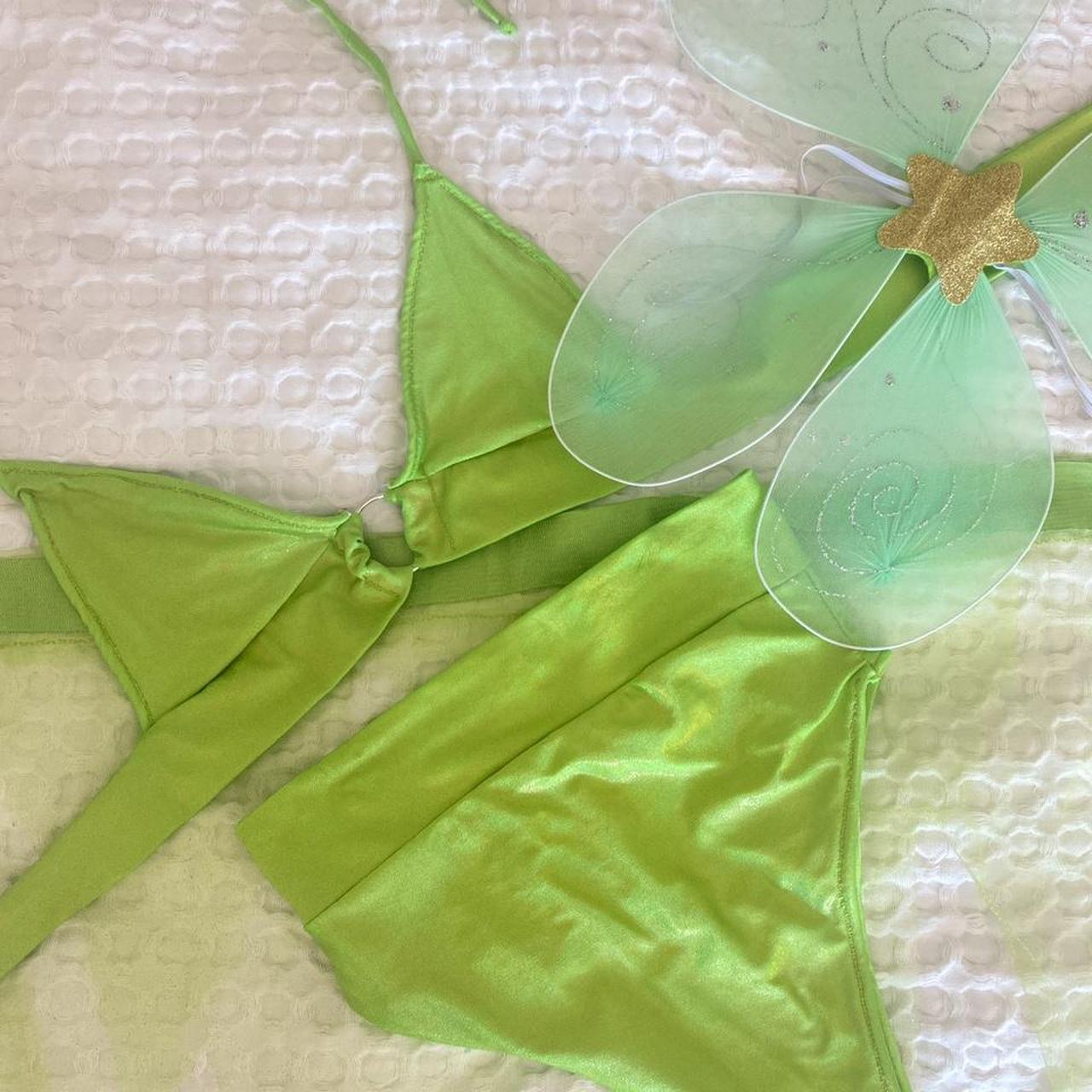 Dolls Kill Women's Green Fancydress Depop