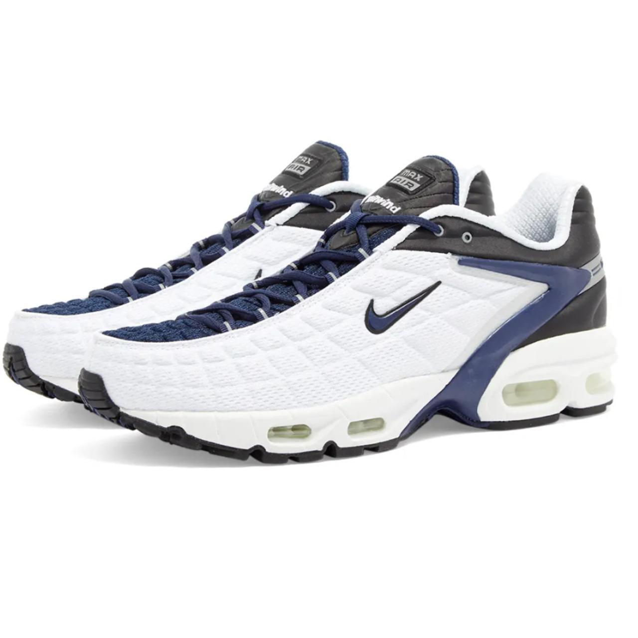 NIKE AIR MAX TAILWIND V SP WHITE, MIDNIGHT NAVY &... - Depop