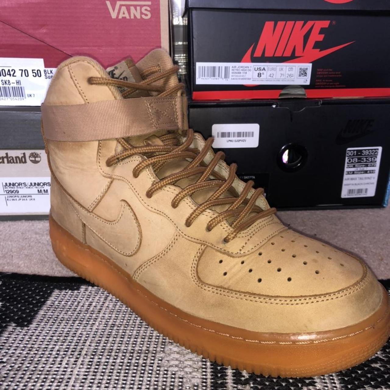tanned nike air force