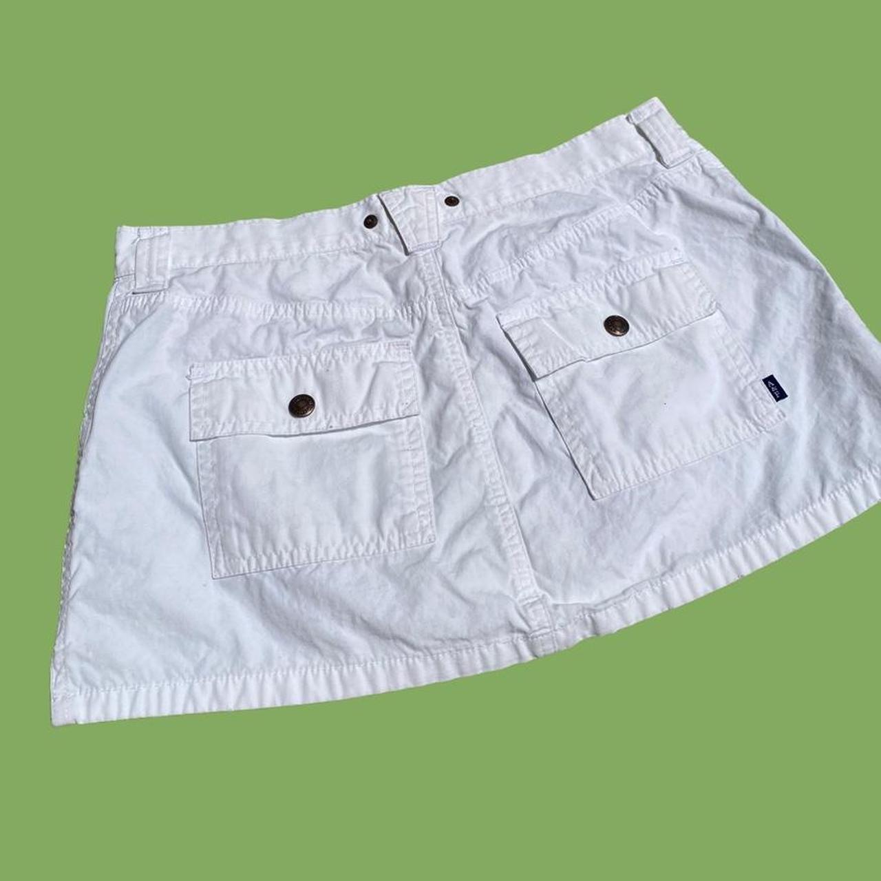 abercrombie white skirt