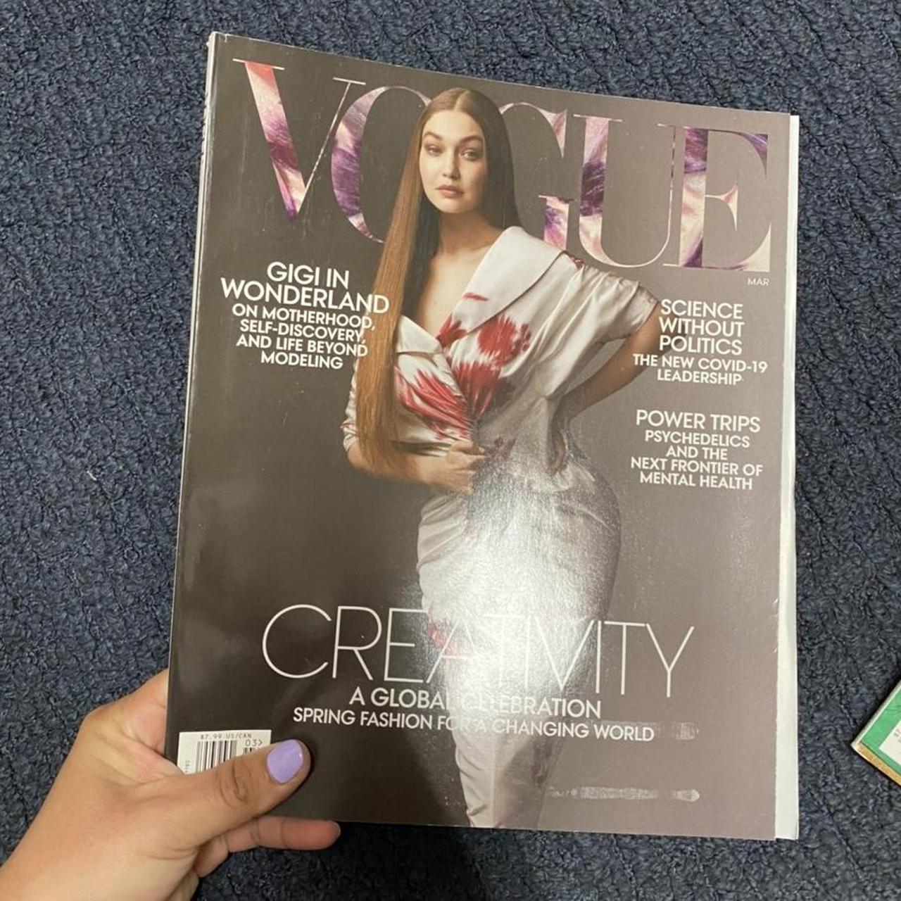 GIGI HADID VOGUE COVER - Depop