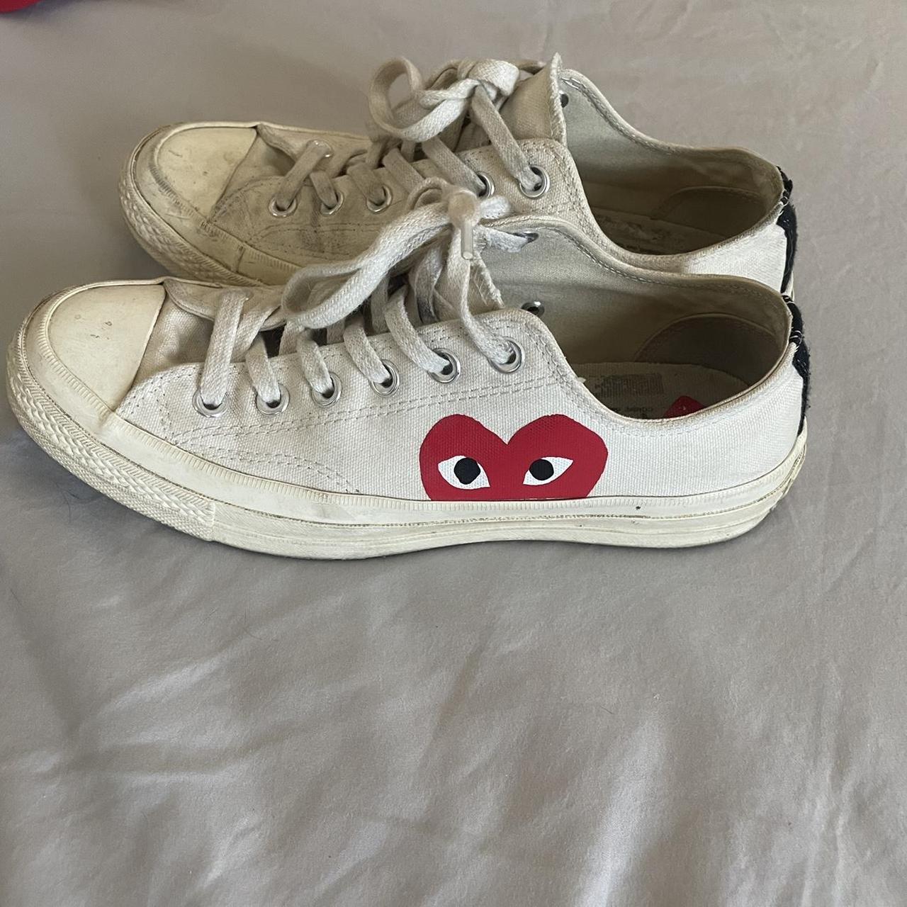 comme des garcons play sneakers