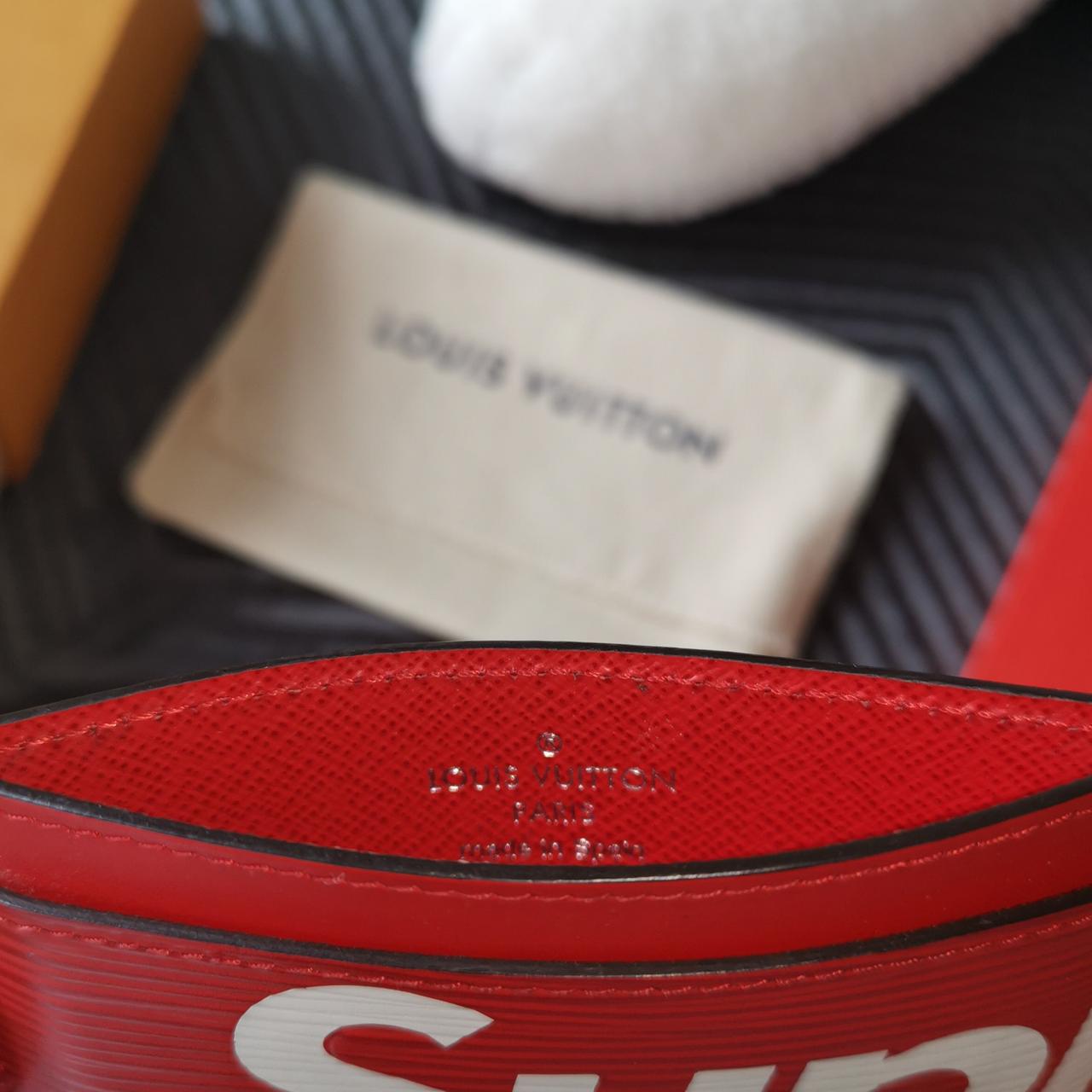 📝Name: Louis Vuitton X Supreme Porte Carte Simple - Depop