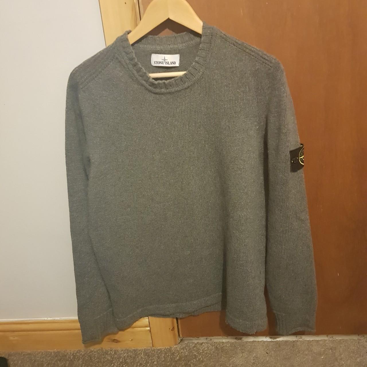 stone island lana wool jumper