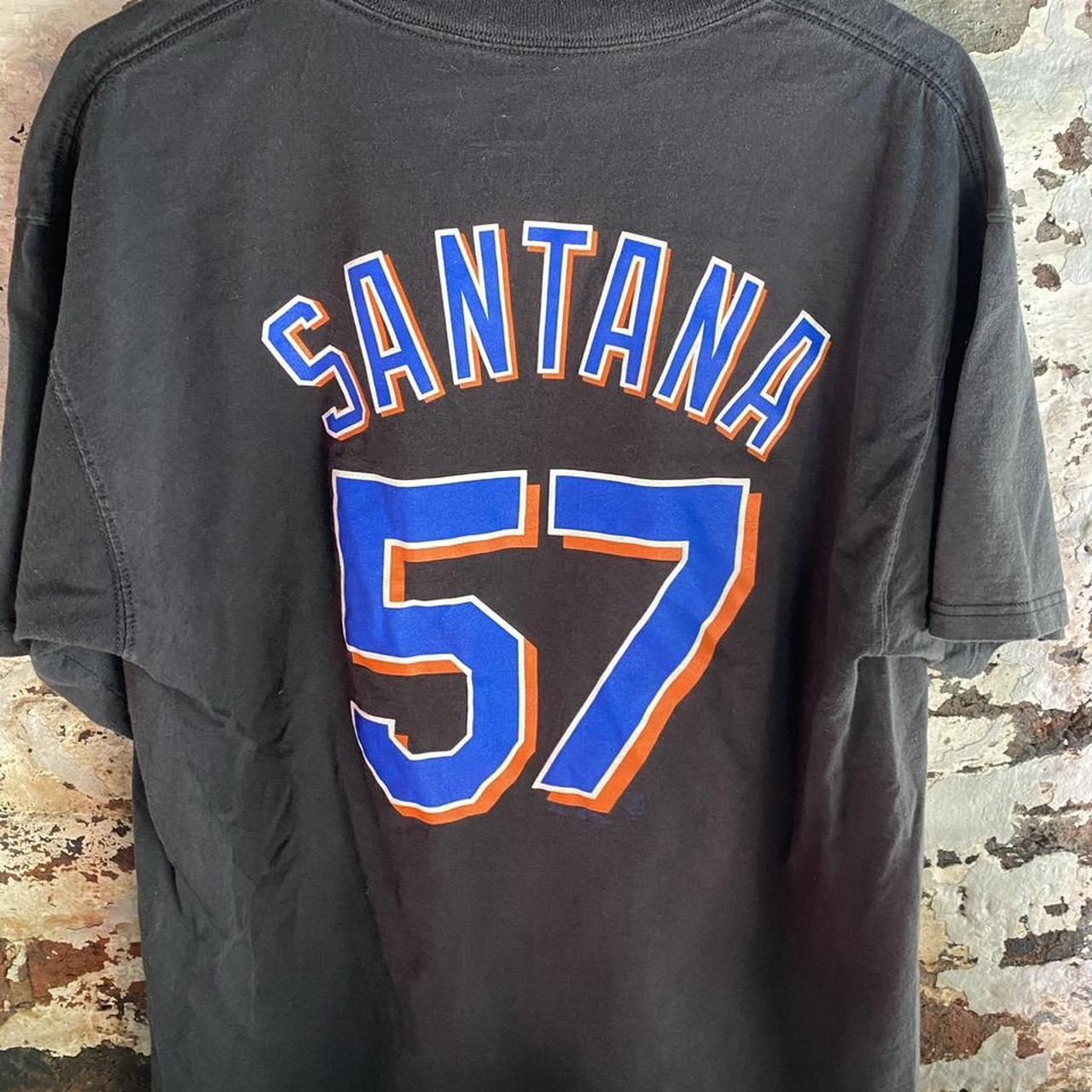 New York Mets Johan Santana majestic vintage jersey - Depop