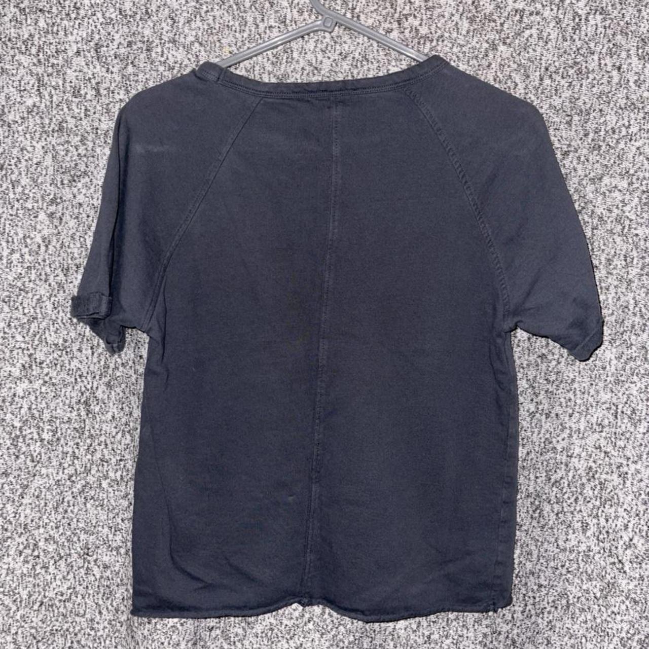 River Island Women's Grey Tshirt Depop