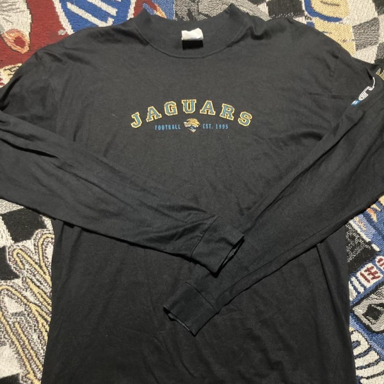 vintage jacksonville jaguars jersey 1990s starter - Depop