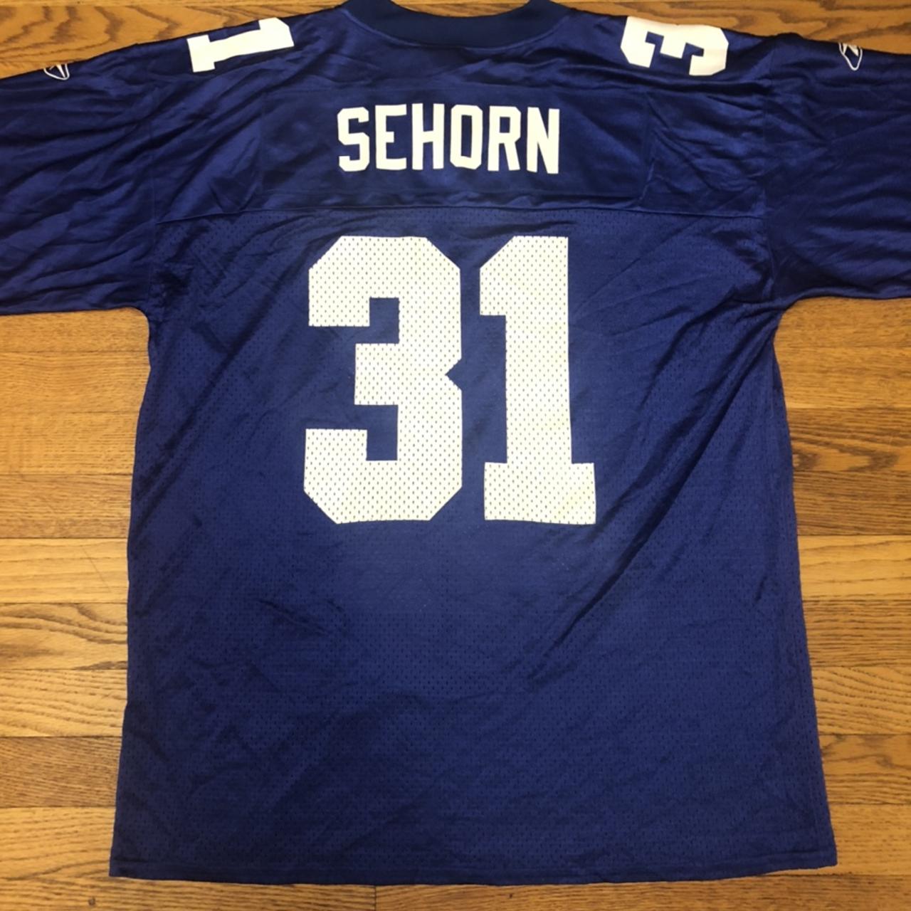 JASON SEHORN NEW YORK GIANTS NFL REEBOK PRACTICE JERSEY 3XL - Body