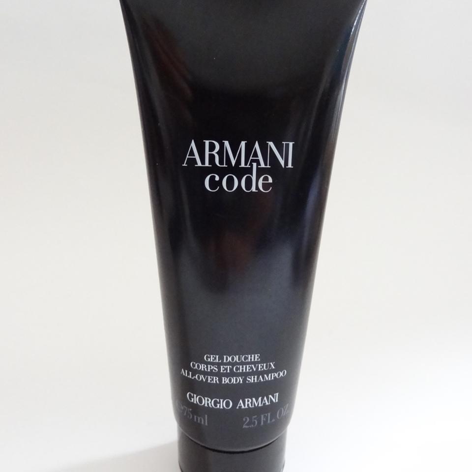 Armani code store body shampoo