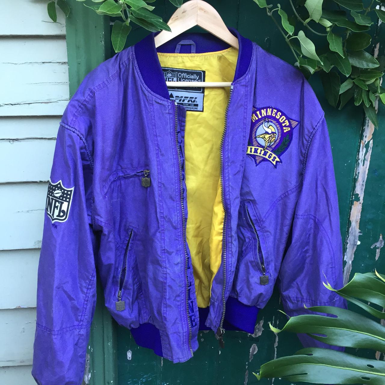 Vintage Minnesota Vikings Starter Jacket very good - Depop