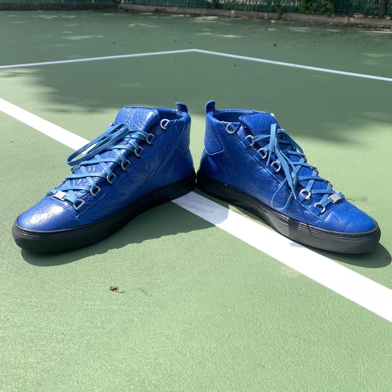 balenciaga arena homme bleu