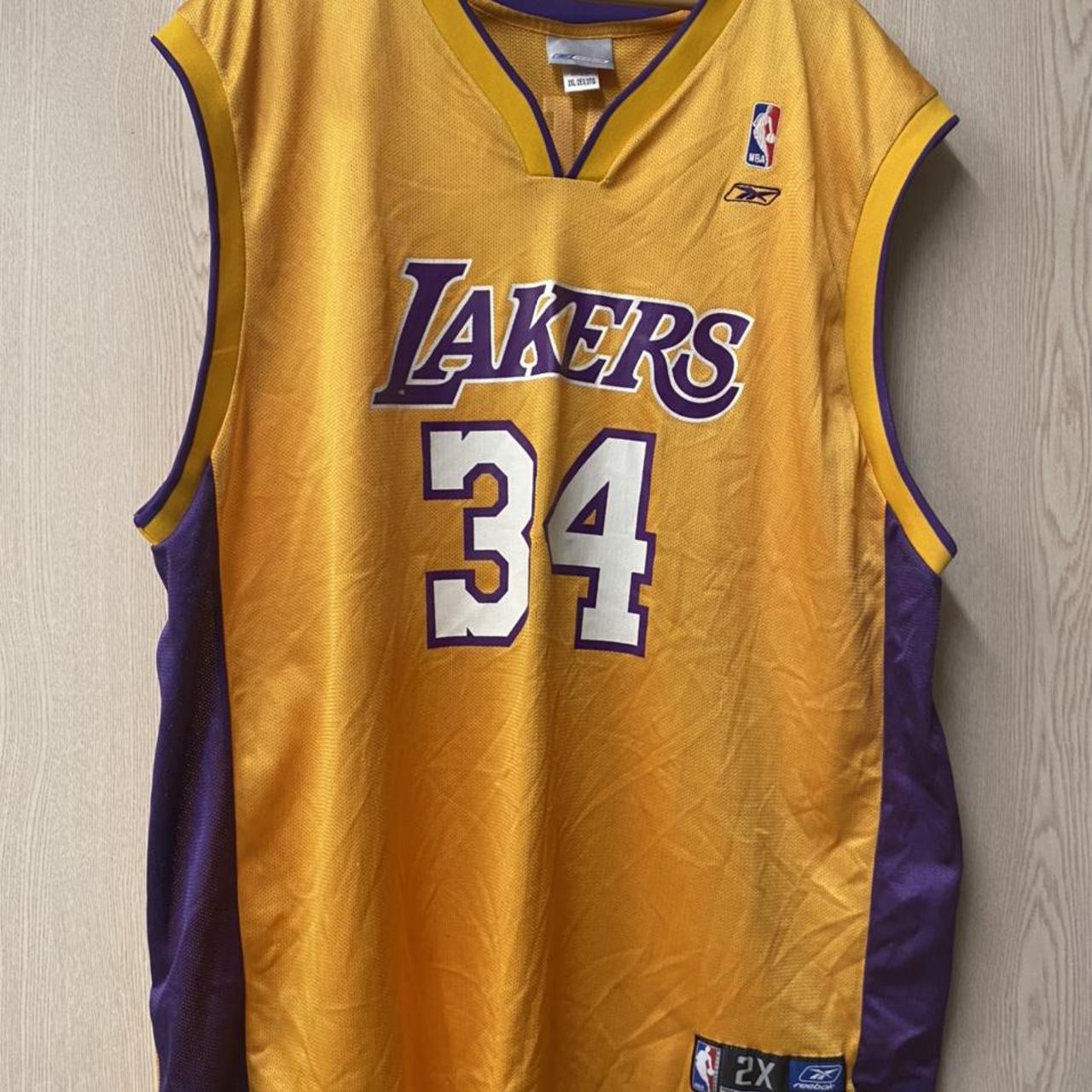 Los Angeles LA Lakers Shaq O'Neal #34 Nike Authentic - Depop