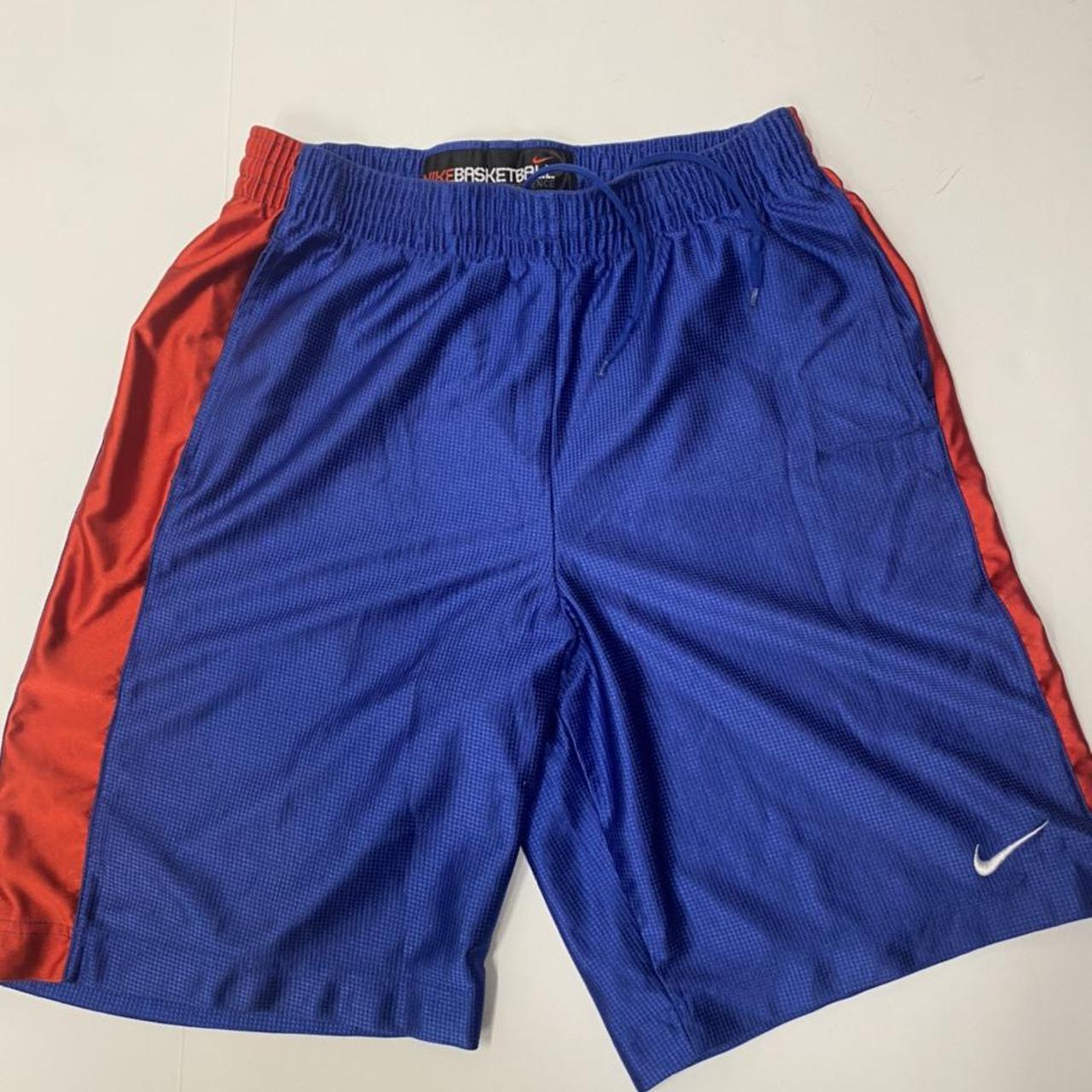 Nike Men's Red and Blue Shorts